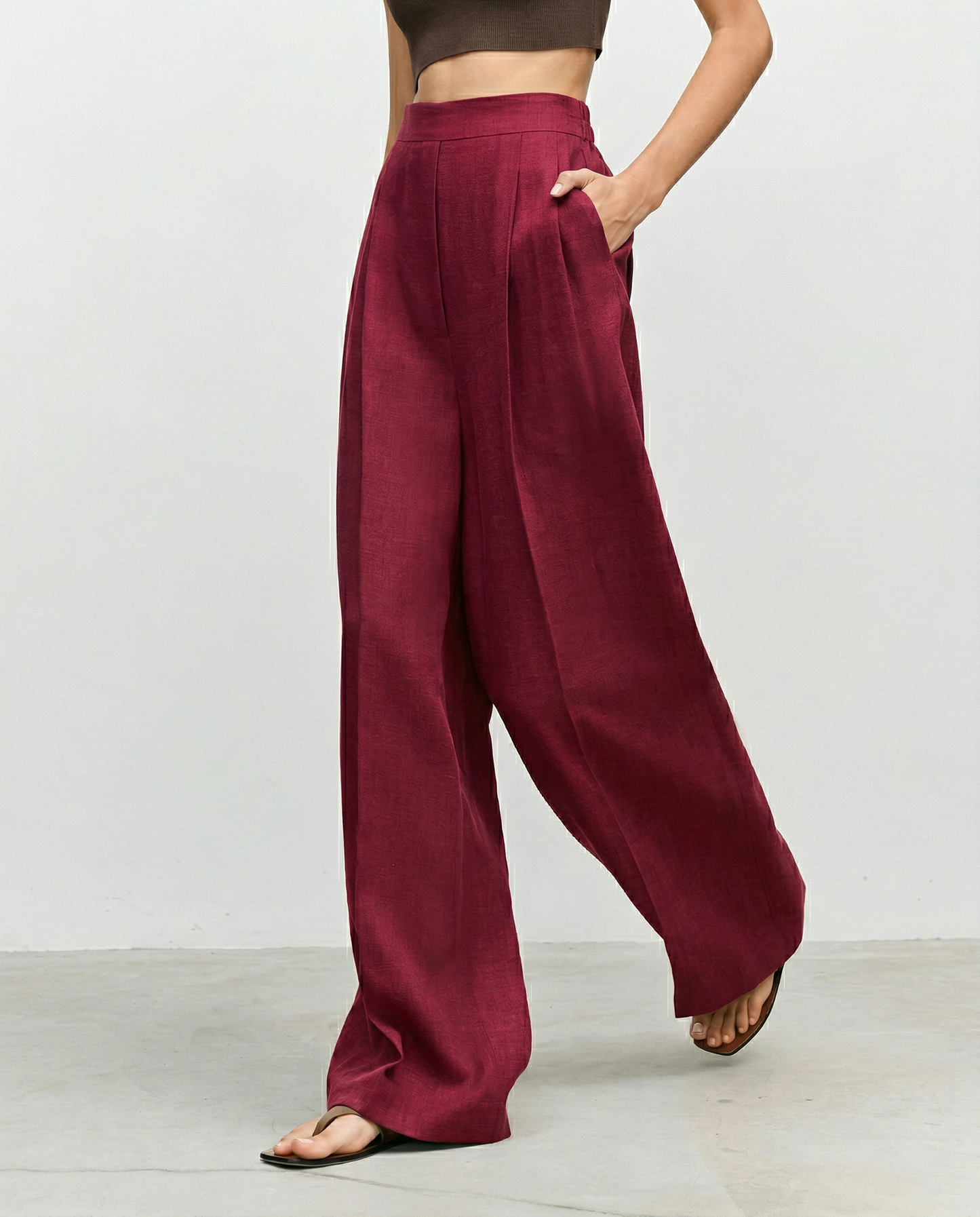 Burgundy Pants