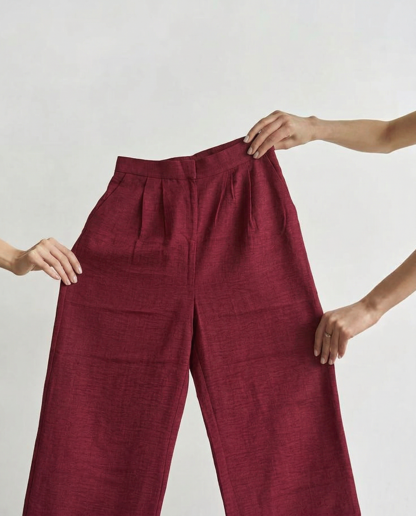 Burgundy Pants
